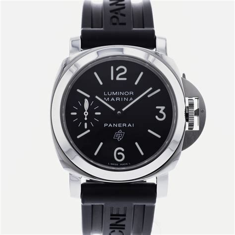 panerai luminor marina logo pam 005|Panerai Luminor marina men's watch.